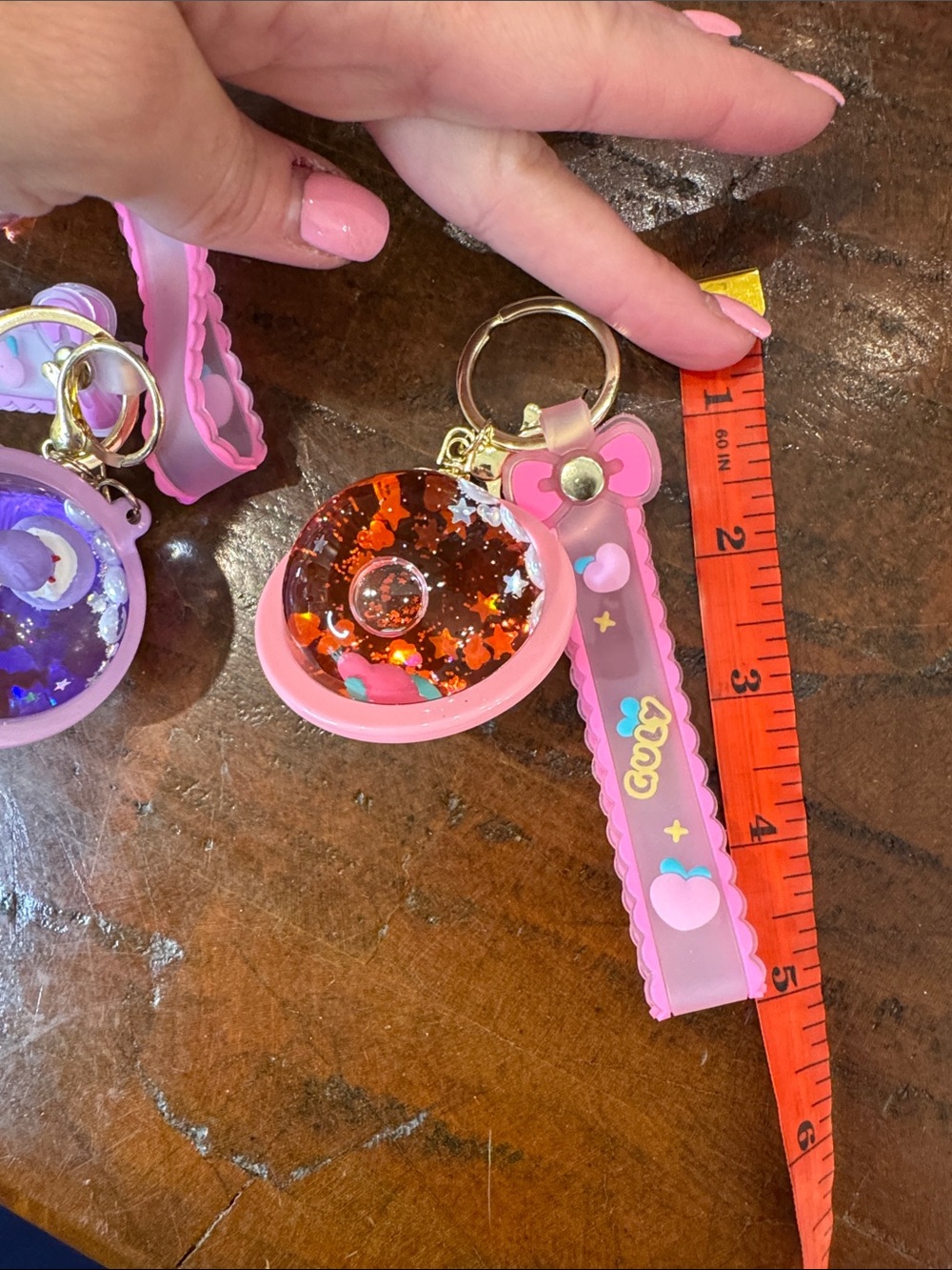 Pink Hello Kitty Bubble Keychain-FREE w/$100 purchase - Picture 6 of 6